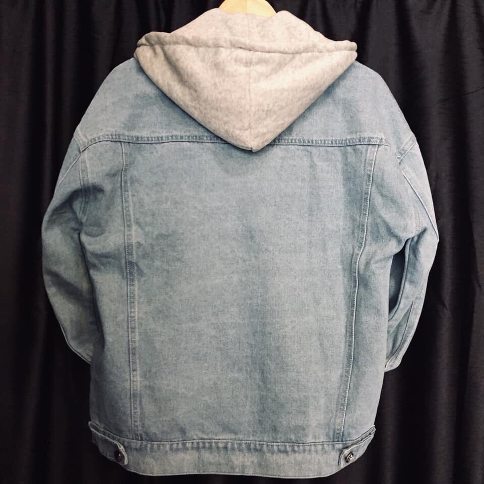 [ ]Áo Khoác Jean Nam Nữ UNISEX Cao Cấp Có Mũ Viền Tay Siêu Đep Các Tính, Áo Khoác Bò | BigBuy360 - bigbuy360.vn