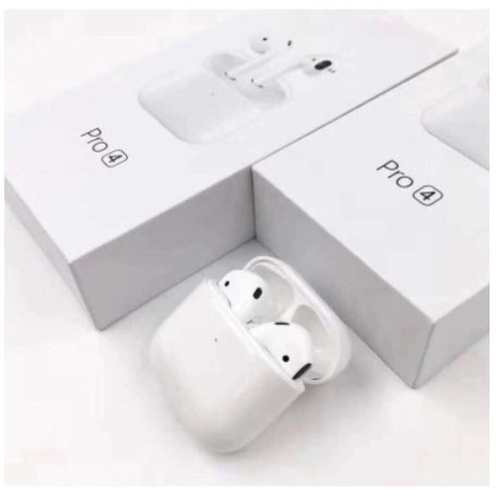 [Airpod Pro 4] Tai Nghe Blutooth 5.0 Airpod Pro 4 Định Vị, Đổi Tên, Cảm Biển Siêu Nhạy {BẢO HÀNH ĐỔI MỚI }