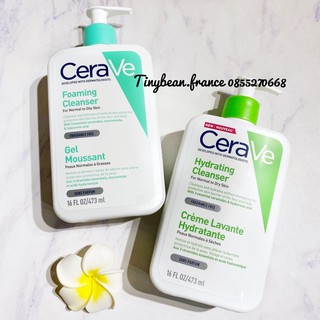 Sữa rửa mặt CeraVe Pháp 473ml