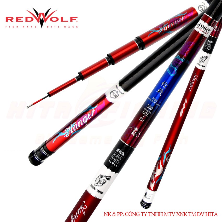 Cần Câu Tay Thương Hiệu Mỹ Redwolf N1