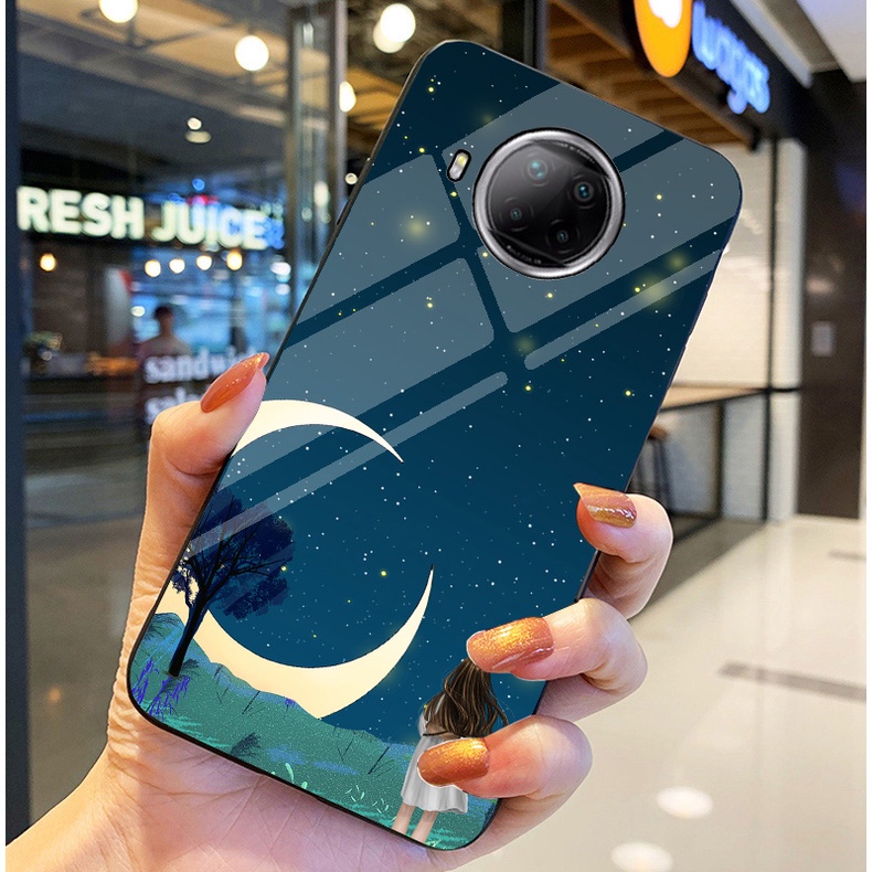 Ốp Lưng XIAOMI REDMI NOTE 9 PRO 5G, MI 10T LITE 5G Ốp kính bóng cao cấp Phi Hành Gia