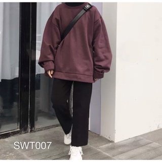 SWT007 - ÁO SWEATER BASIC NÂU