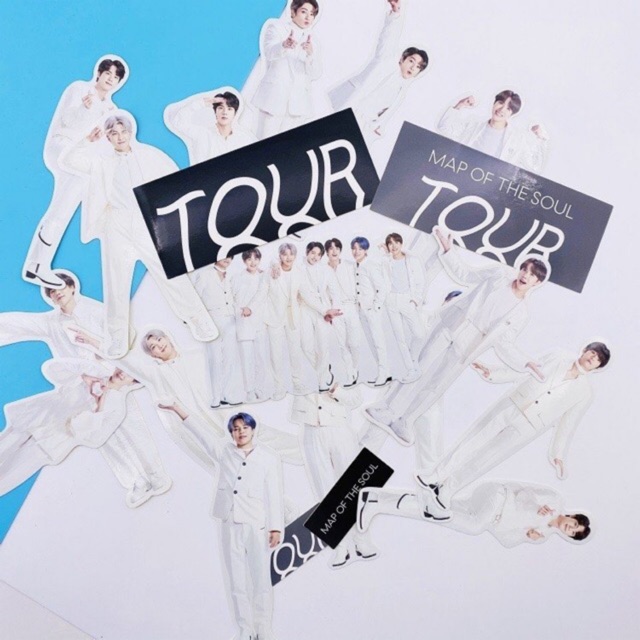 STICKER SET - BTS CONCERT TOUR (hàng off, weverse shop)