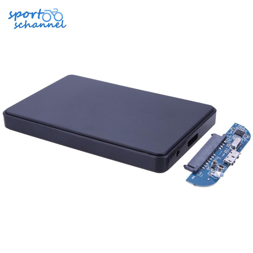 sports-ch ❤ 3.0 SATA 2.5in USB Hd Box HDD Hard Drive External Enclosure Case