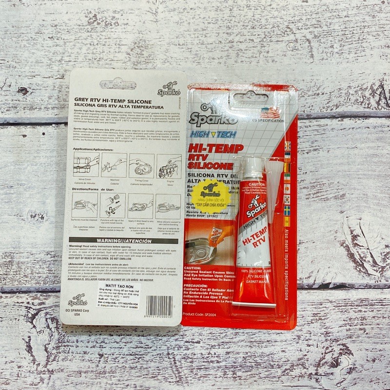 Keo tạo ron cao su dán lốc không ron, keo thay thế ron cho mọi loại động cơ, chịu nhiệt cao hàng Thái Lan chai 32g