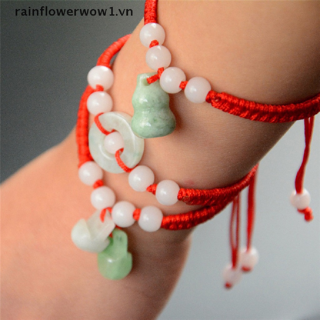 (VNRAIN) 1 Vòng Tay Ren Đỏ Mang Lại May Mắn