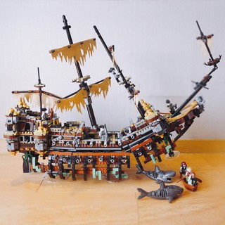 (HÀNG CÓ SẴN) Mẫu lắp ráp Tàu Cướp Biển CARIBE Movie The Silent Mary Pirates Of The Caribbean  16042