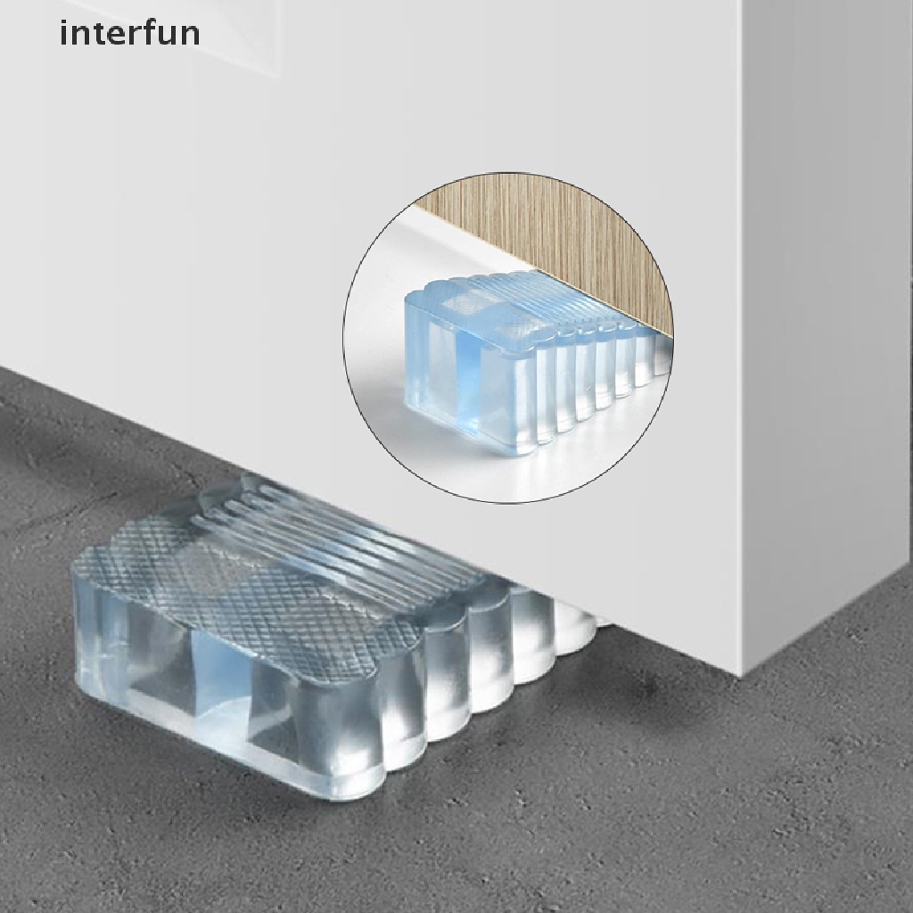 1 Miếng Chặn Cửa Bằng silicone An Toàn