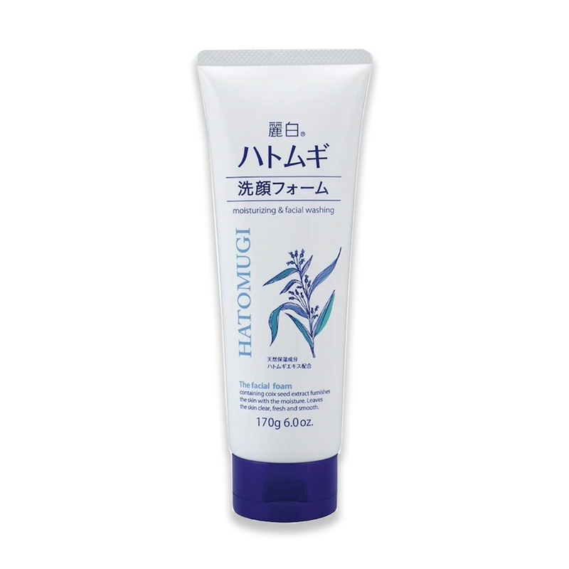 Sữa Rửa Mặt Dưỡng Ẩm &amp; Làm Sáng Da Hatomugi The Facial Foam (170g)