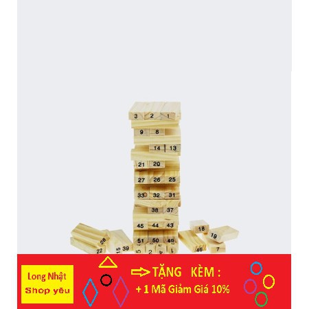 Đồ Chơi Giá Rẻ 💖FREESHIP💖 Giảm 20K Khi Nhập [ DOCHOI20k] - Rút Gỗ 54 Thanh