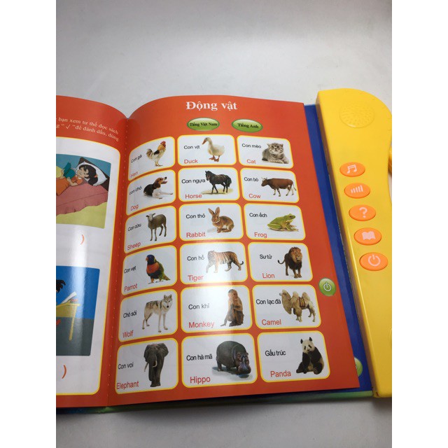 Sách học cho bé_Sách Nói Điện Tử Song Ngữ Anh- Việt Giúp Trẻ Học Tốt Tiếng Anh