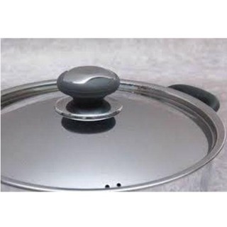 Nồi Inox 430 bếp từ 3 đáy FiveStar Standard 20cm quai Silicon chống nóng nắp inox.tặng 5 muỗng inox