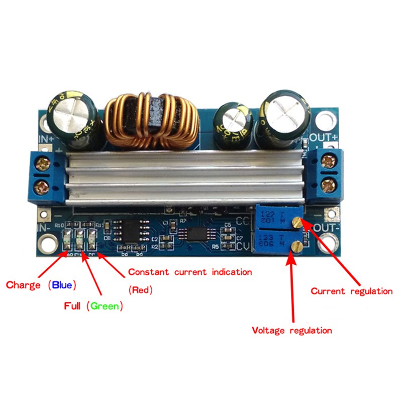 Mạch tăng giảm điện áp DC-DC 5.5-30V To 0.5-30V