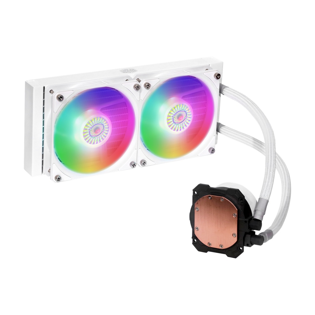 Tản nhiệt CPU Cooler Master ML240 ARGB V2 WHITE EDITION