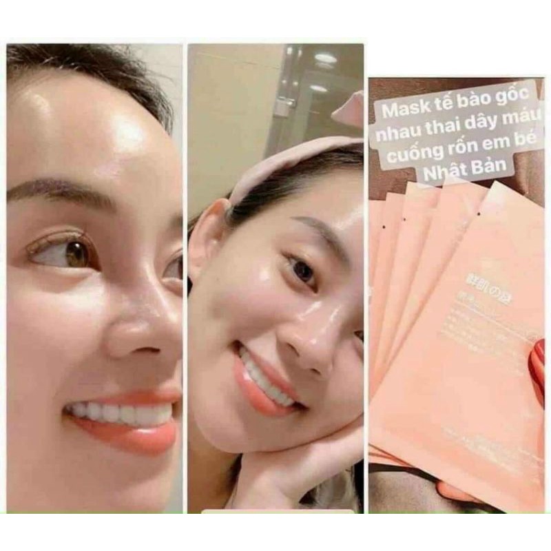 COMBO 10 MIẾNG MẶT NẠ NHAU THAI CỪU NHẬT BẢN CHÍNH HÃNG 100%