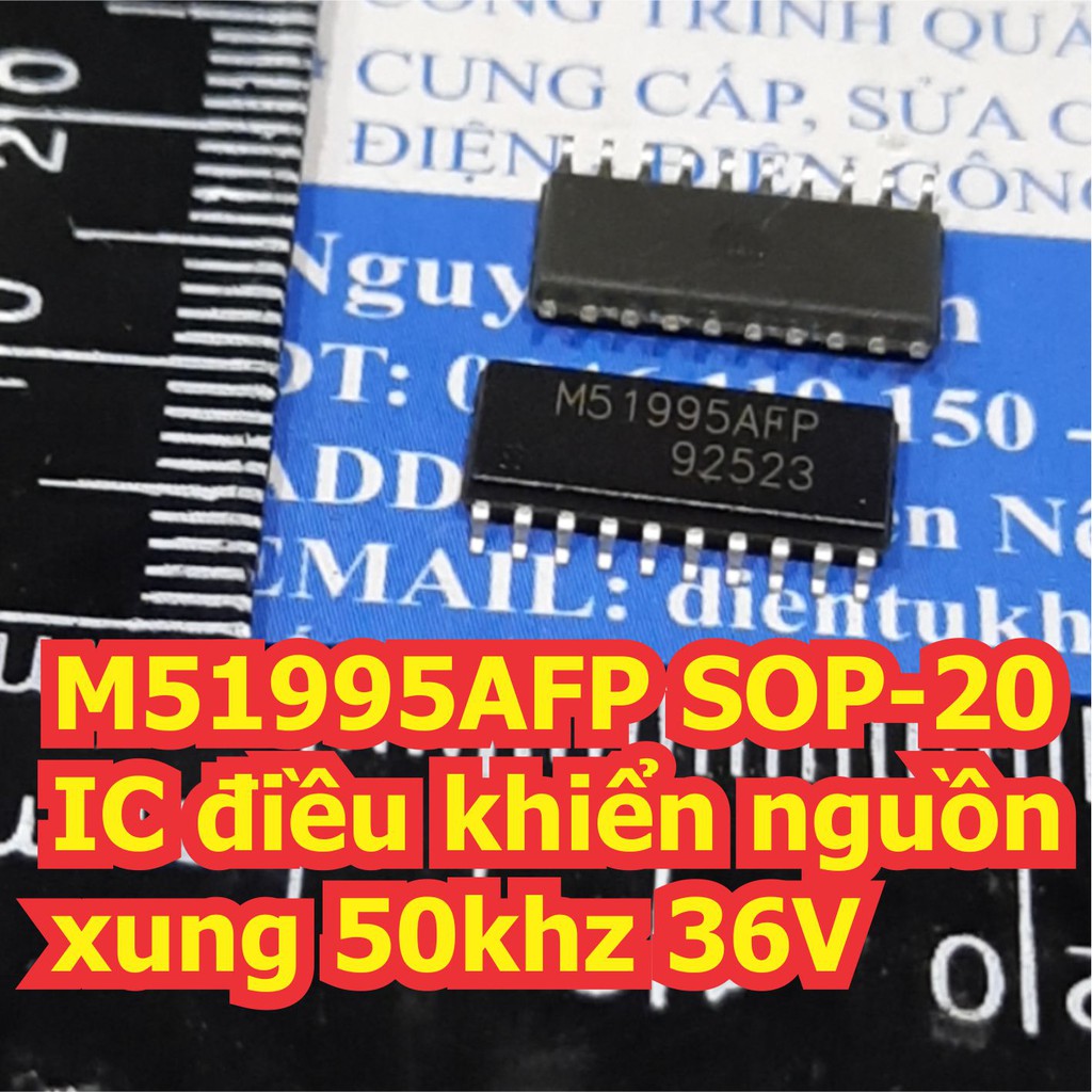 2 con M51995AFP M51995 SOP-20 IC điều khiển nguồn xung 50khz 36V kde6563