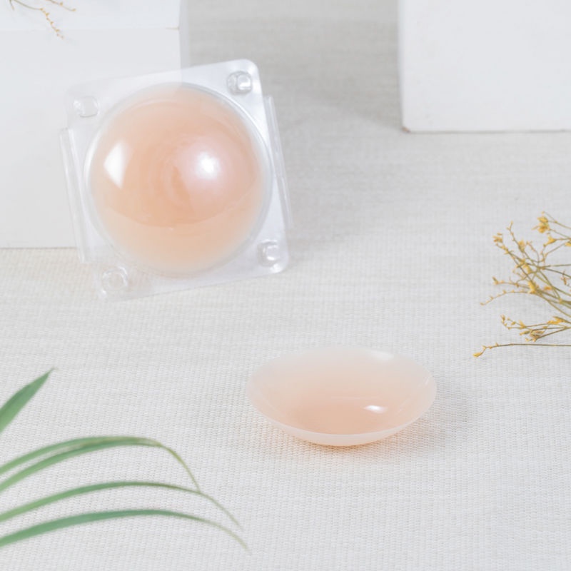 Miếng Dán Ngực Bằng Silicone Tự Dính Không Dùng Keo