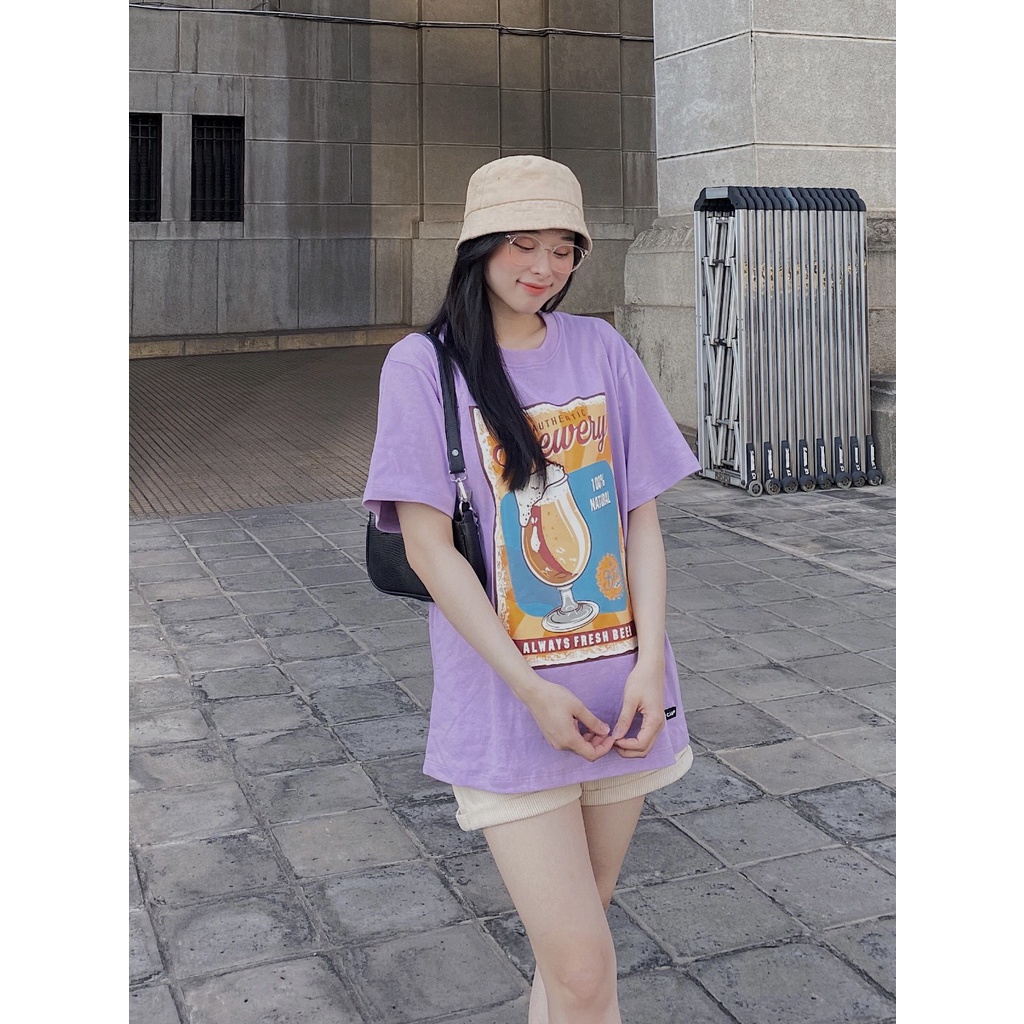 Áo thun form rộng in hình THE CIU - Brewery Tee