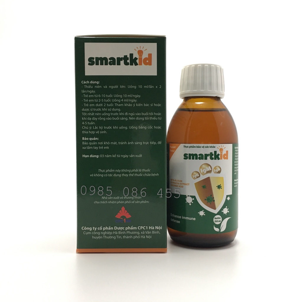 SMARTKID  - Hỗ trợ tăng cường miễn dịch đường hô hấp cho cả gia đình