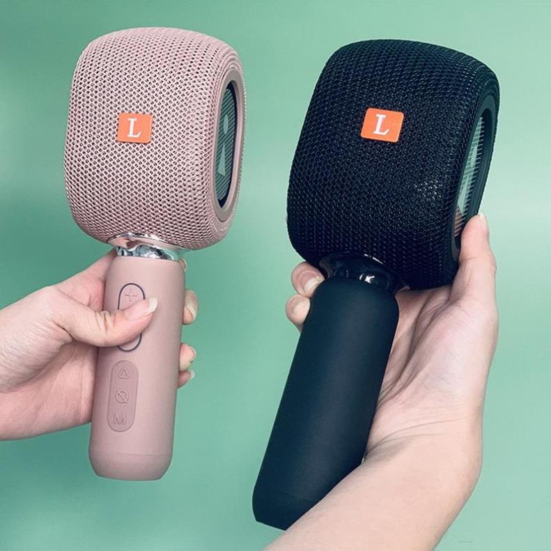 Micro Hát Karaoke Kèm Loa Floveme SSR KMC500Bluetooth 5.0, Chắc Chắn, Sang Trọng, Nhỏ gọn