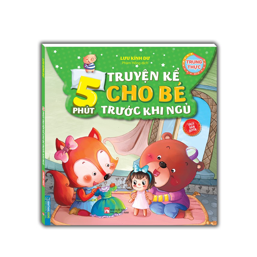 Sách - Combo 5 phút truyện kể cho bé trước khi ngủ (trọn bộ 6 cuốn)