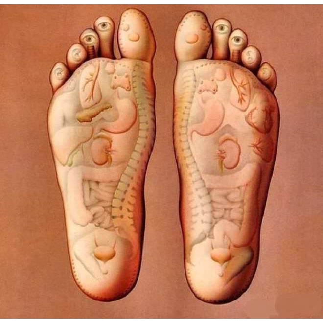 Dầu Cù Là Massage HUYỆT ĐẠO BÀN CHÂN NỘI ĐỊA Thái Lan