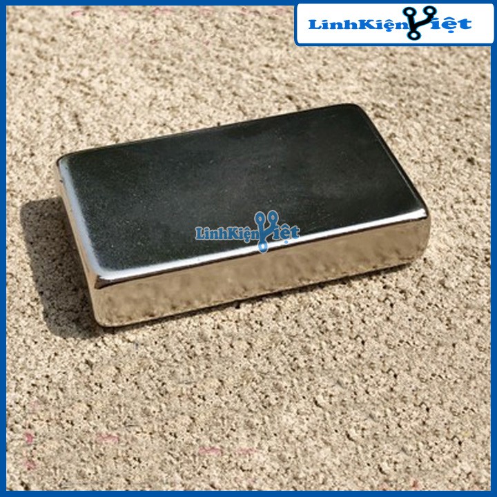 Nam Châm Đất Hiếm Chữ Nhật 50X30X10MM - 1 Viên