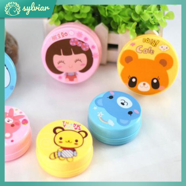 Cốc Uống Nước Gấp Gọn Họa Tiết Hoạt Hình Dễ Thương Cho Bé