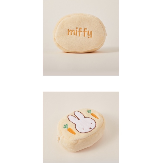 Túi Đựng Mỹ Phẩm Có Khóa Kéo Hình Thỏ Nhồi Bông Dễ Thương