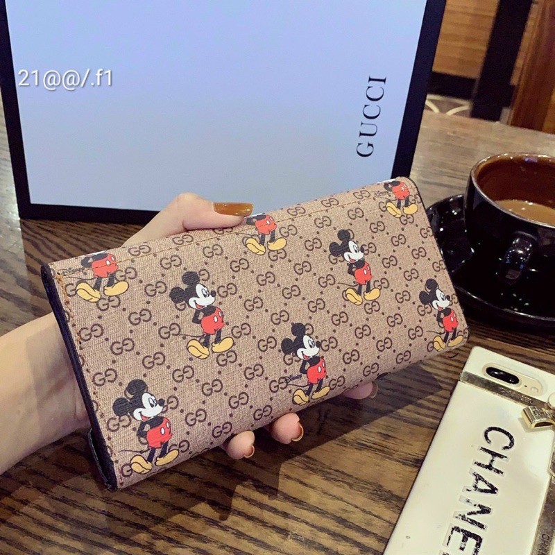 Ví ngang cầm tay Gucci mickey