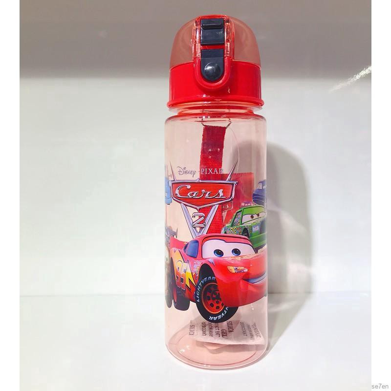 Bình uống nước in hình hoạt hình dễ thương cho bé