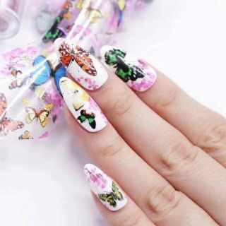 Foil dán móng hình bướm