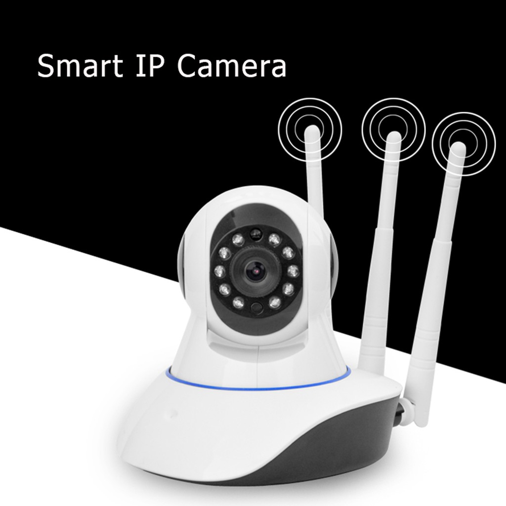 Camera IP Camera không dây 1080P 3 râu HD