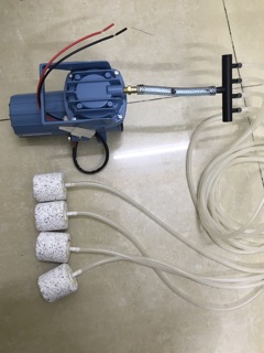 Máy sục oxy cho bể cá loại 12v 18w