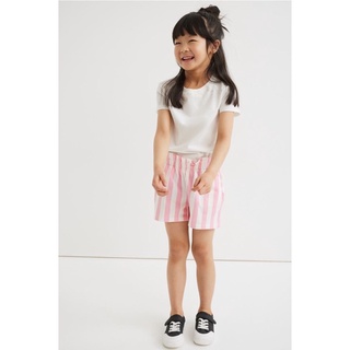 [hm auth] Quần short thun cotton bé gái Hm