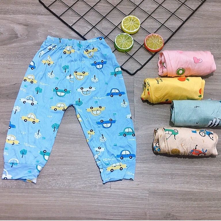 Quần chục dài , Quần dài peptit thun lạnh cho bé siêu mát siêu dễ thương