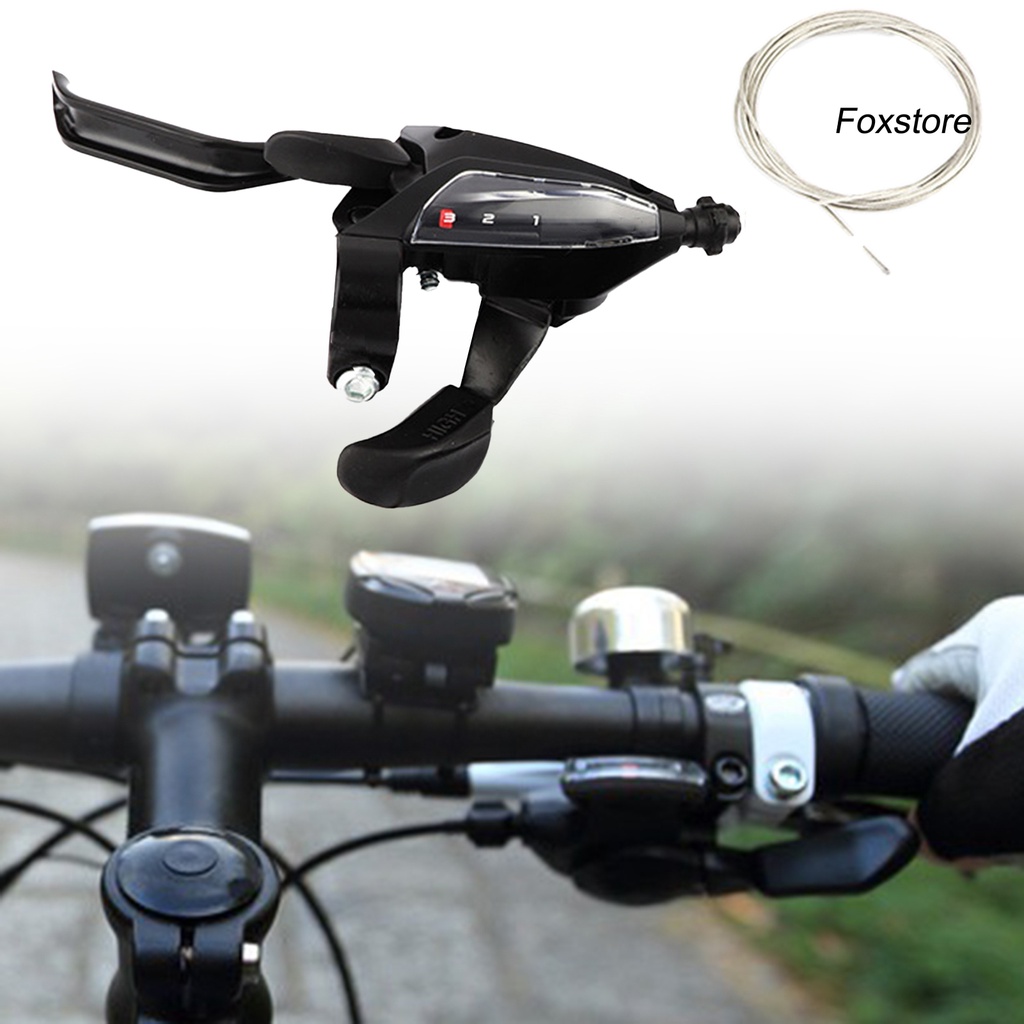 【FS】EF500 Trigger Shifter Single 3/7/8 Left Speed Corrosion Resistant ABS Sensitive Derailleur Bike Brake for MTB