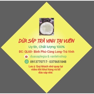 Dừa sáp Trà Vinh Loại 1 (từ 1kg-2kg)
