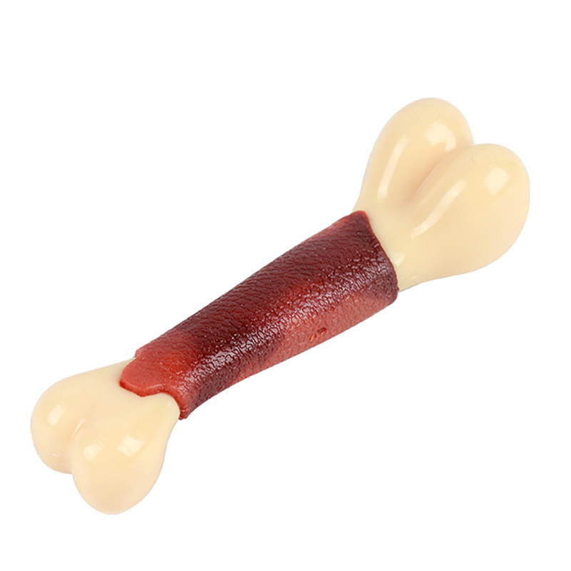 XB-vn Pet Dog Toy Dog Bone Toy Beef/Bacon Fragrant Pet Chew Toy New Toys for Dogs