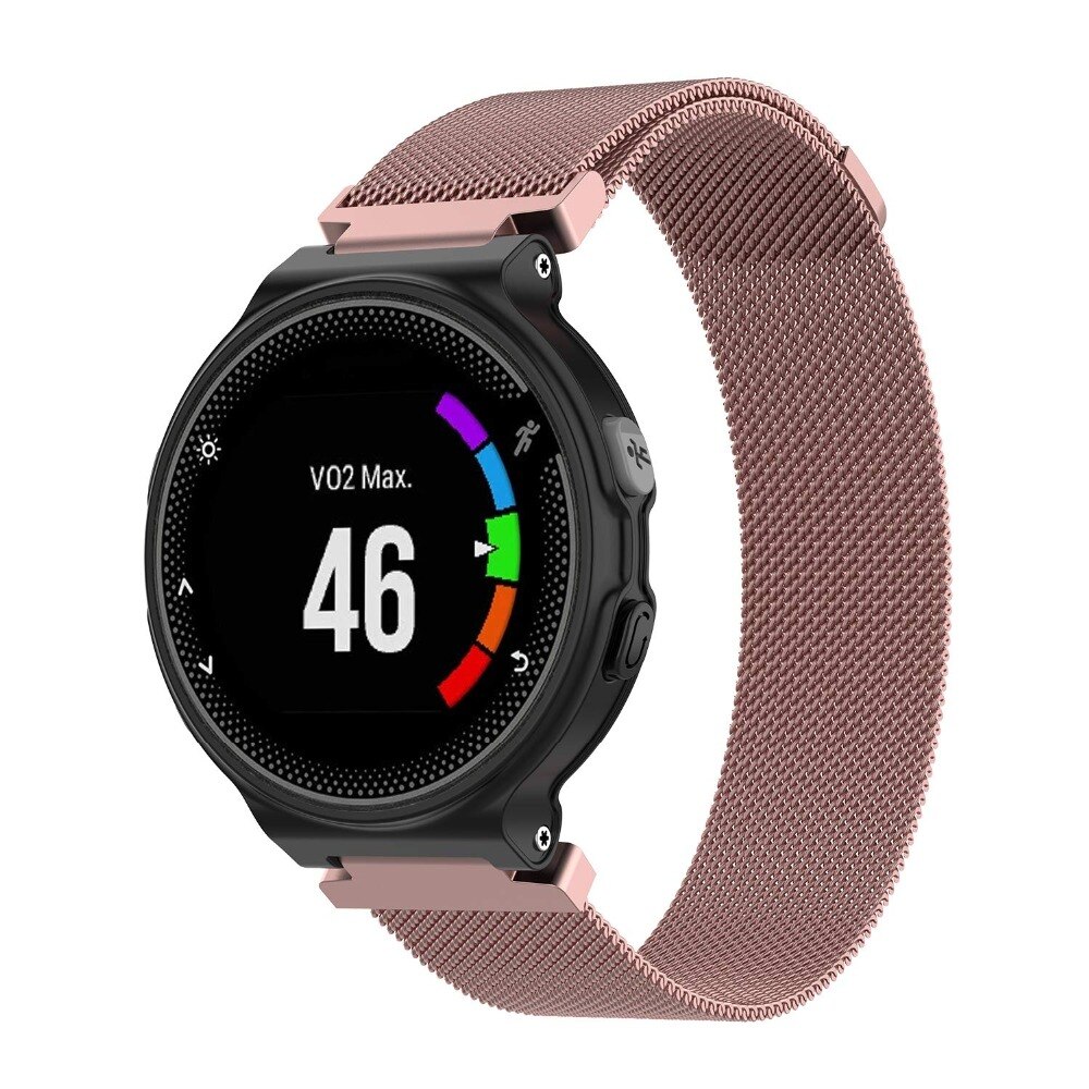 Dây Đeo Kim Loại Nam Châm Siêu Mỏng Cho Garmin Forerunner 630 620 230 235 220 735 Xt