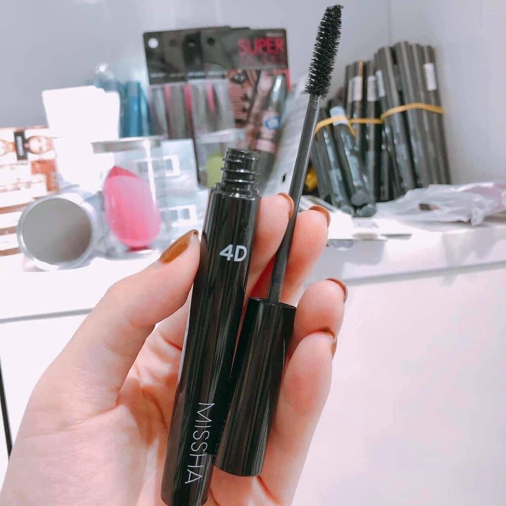 Mascara - Chuốt mi Missha 4D làm dày mi không lem chống trôi hiệu quả | BigBuy360 - bigbuy360.vn