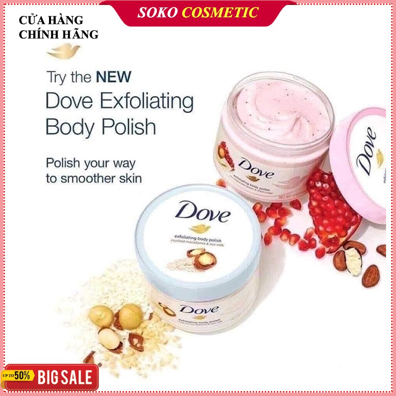 TẨY DA CHẾT BODY DOVE ORDER BẢN MỸ