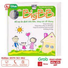 BigBB xanh - Có tem tích điểm tặng quà - hỗ trợ ổn định tiêu hóa, tăng sức đề kháng cho bé - Cốm Big BB hộp 16 gói