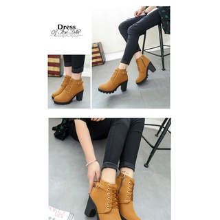 Giày Boot Cao Gót Thời Trang Dành Cho Nữ