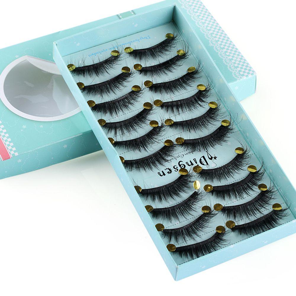 BORAG Lông Mi Giả 3D Mềm Mại Tự Nhiên