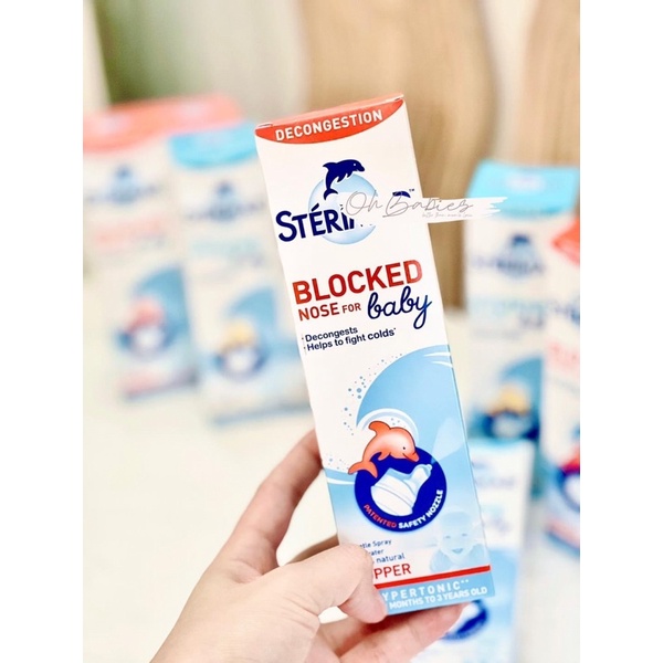 Xịt Cá Heo STERIMAR [OH BABIES]