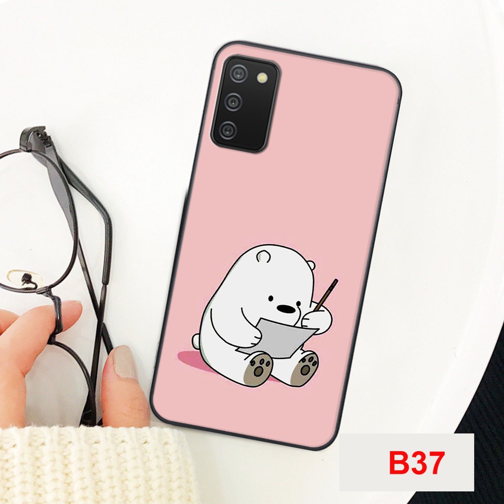 ỐP LƯNG SAMSUNG A02S-SAMSUNG A03S  IN HÌNH HOẠT HÌNH GẤU SIÊU CUTE-GIÁ CỰC SHOCK