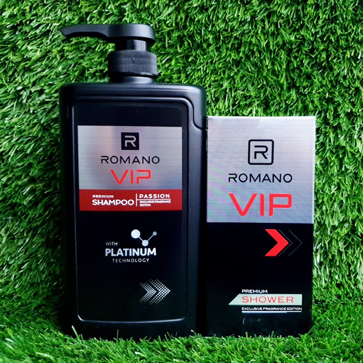 Dầu Gội Romano Vip 650g Tặng Sữa Tắm Romano Vip 180g