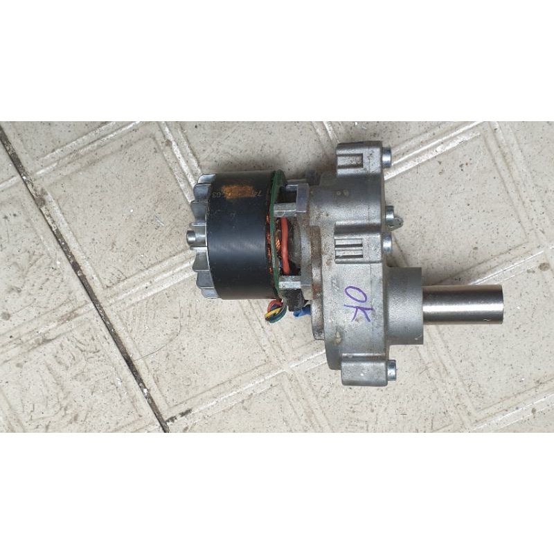 Full bộ motor BLDC ( không than ) giảm tốc 36V 400w của máy cắt cỏ Ryobi