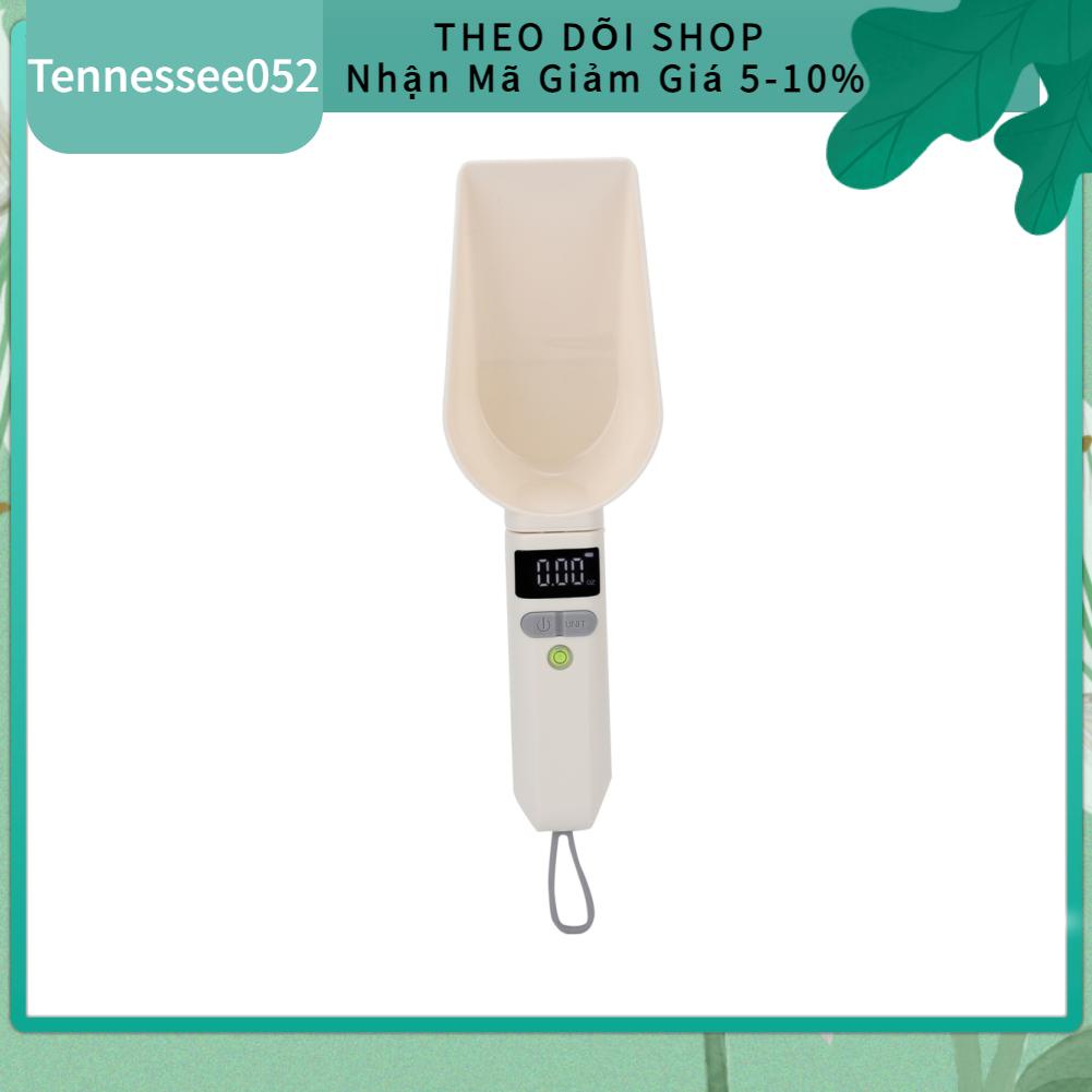 Tennessee052 Pet Weighing Spoon Food Grade High Accuracy Detachable Digital Scale for